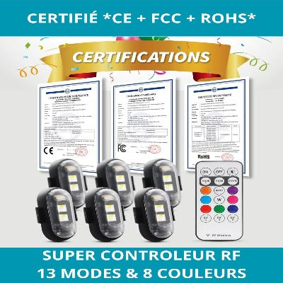 SUPER SHARPLED™- LUMIÈRE STROBOSCOPIQUE CERTIFIÉ CE+FCC+ROHS