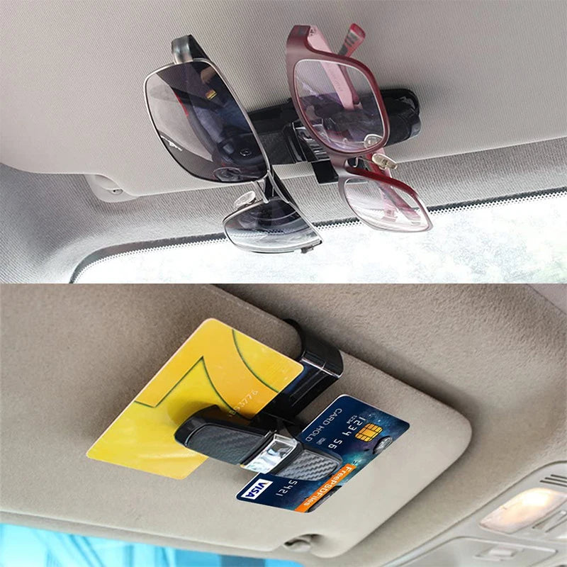 PORTE LUNETTE™-PINCE LUNETTE DOUBLE  POUR VOITURE