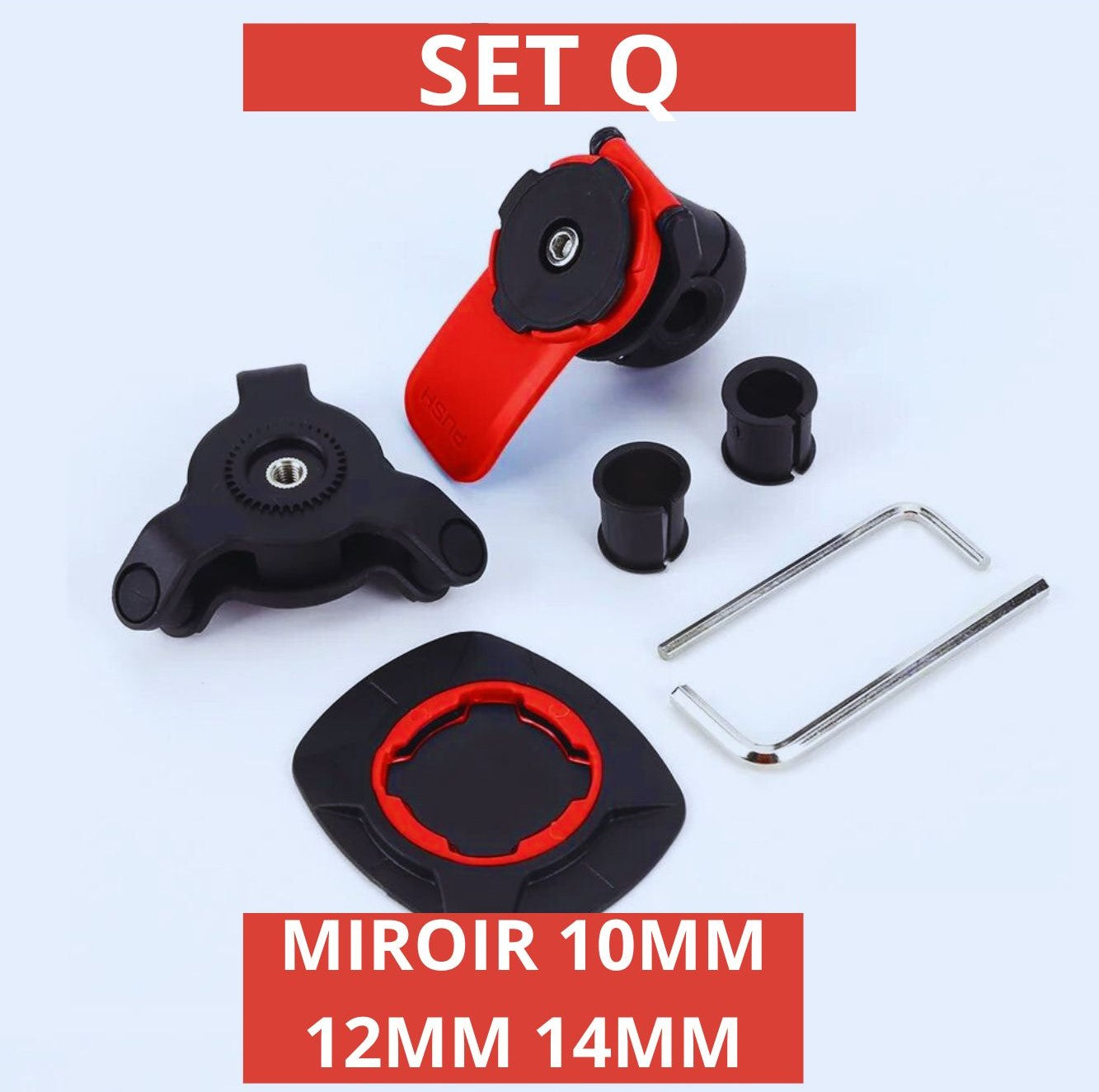 QUAD LUCK™-360° SUPPORT ET ANTI-VIBRATION TÉLÉPHONE PORTABLE